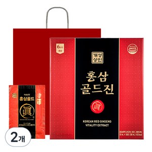 개성상인 홍삼골드진, 1.5L, 2개