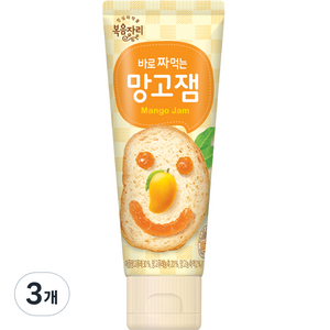 복음자리 바로 짜먹는 망고잼, 100g, 3개