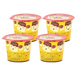 카바야 푸치 푸딩 초코, 34g, 4개
