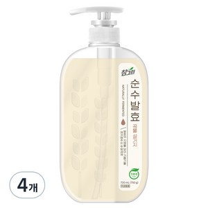 참그린 순수발효 곡물 설거지 주방세제, 720ml, 4개