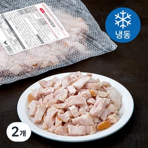 에쓰푸드 치킨바베큐탑핑 (냉동), 1kg, 2개