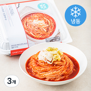 바른식 인덕원식 비빔국수 2인분 (냉동), 960g, 3개