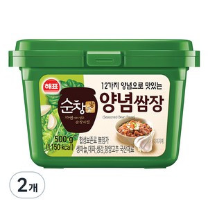 순창궁 12가지 양념으로 맛있는 양념쌈장, 500g, 2개