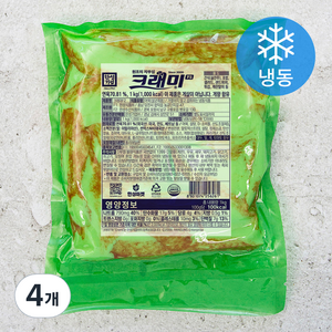 한성기업 크래미 F2 (냉동), 1kg, 4개