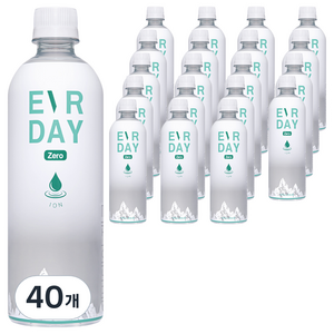 에버데이 제로 이온 음료, 500ml, 40개