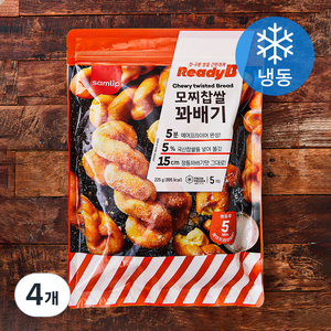 삼립 레디비 모찌찹쌀 꽈배기 5개입 (냉동), 225g, 4개