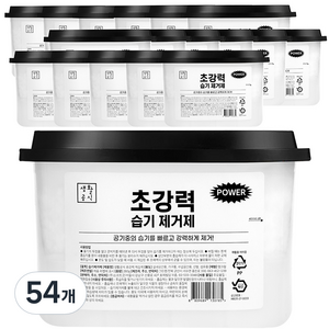 생활공식 습기제거제 본품, 280g, 54개