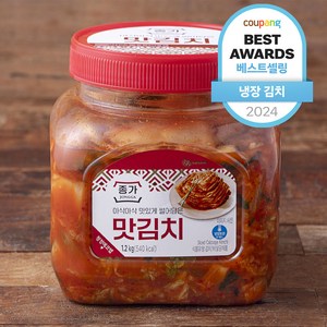 종가 맛김치 PET, 1.2kg, 1개