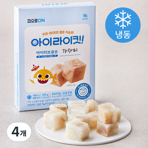 집으로온 아이라이킷 아이러브큐브 가자미 (냉동), 100g, 4개