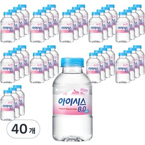 아이시스 8.0 생수, 200ml, 40개