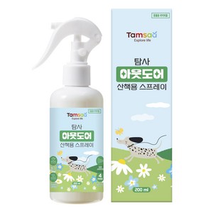 탐사 반려동물 아웃도어 산책용 스프레이, 200ml, 1개