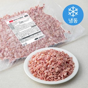 에쓰푸드 베이컨스타일탑핑 (냉동), 1kg, 1개