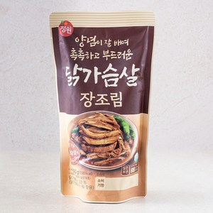 정원 양념이 잘배여 촉촉하고 부드러운 닭가슴살 장조림, 1개, 500g