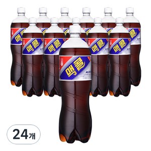 맥콜 탄산음료, 1.25L, 24개