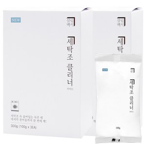 살림백서 세탁조 클리너 라이트, 100g, 6개