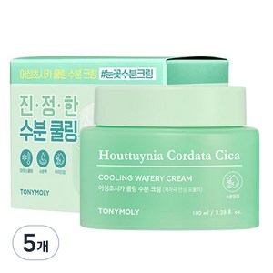 토니모리 어성초 시카 쿨링 수분 크림, 100ml, 5개