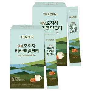 티젠 해남 호지차 카라멜 밀크티, 15g, 20개입, 2개