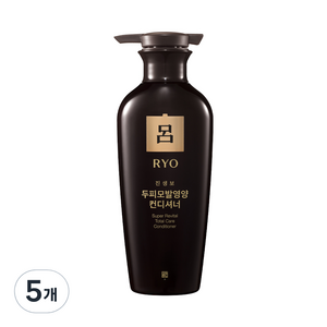 려 진생보 두피모발영양 컨디셔너 중건성용, 400ml, 5개