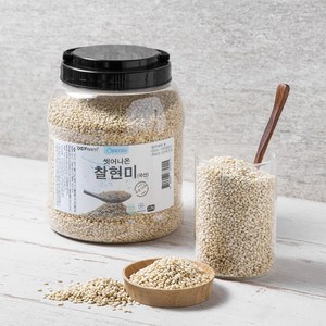 씻어나온 찰현미, 2.2kg, 1통