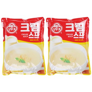 오뚜기 크림스프, 1kg, 2개