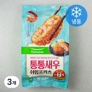 풀무원 통통새우 쉬림프카츠 (냉동), 330g, 3개