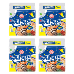 오뚜기 진라면 순한맛 120g, 20개