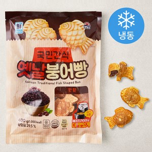 대림선 옛날 붕어빵 단팥 (냉동), 400g, 1개