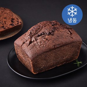 한스케익 리얼 초코 파운드 (냉동) + 쇼핑백, 300g, 1개