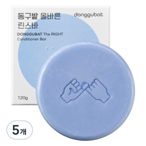 동구밭 올바른 린스바 베르가못향, 100g, 5개