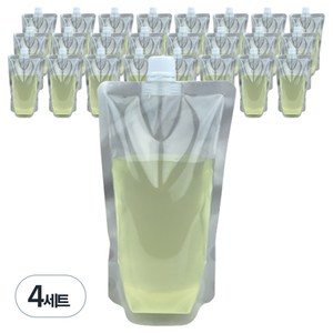 맘스퀴즈 스파우트 음료 파우치 200ml 22파이, 10 x 17 cm, 25개입, 4개