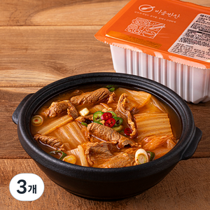 비움 돼지 김치 찌개, 500g, 3개