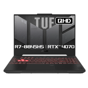 에이수스 2024 TUF 게이밍 A15 라이젠7 라이젠 8000 시리즈 지포스 RTX 4070, Mecha Gray, 1TB, 16GB, Free DOS, FA507UI-HQ154