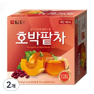 담터 호박팥차, 1.5g, 40개입, 2개