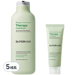 닥터포헤어 피토테라피 헤어트리트먼트 500ml + 70ml, 5세트