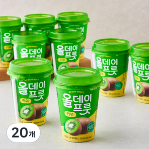 올데이푸릇 키위, 250ml, 20개