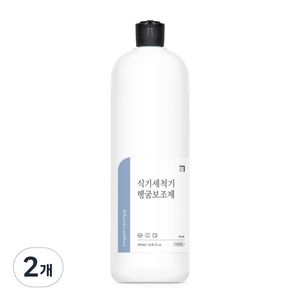 살림백서 식기세척기 린스, 1L, 2개