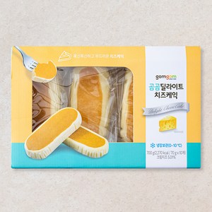 곰곰 딜라이트 치즈케익, 70g, 10개입