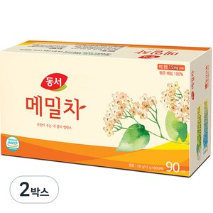 동서 메밀차 티백, 1.5g, 90개입, 2개