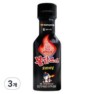 불닭 소스, 200g, 3개
