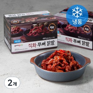 곰곰 직화 무뼈 닭발 (냉동), 480g, 2개