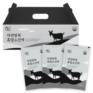 황금이네 자연방목 암컷 흑염소진액, 80ml, 30개