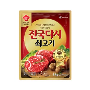 미원 진국다시쇠고기, 1kg, 1개