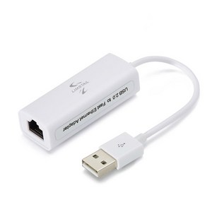 림스테일 USB 유선 랜카드 노트북용 화이트, 1개