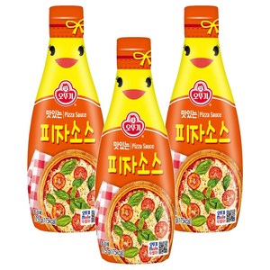오뚜기 맛있는 피자소스, 175g, 3개