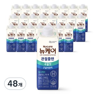 뉴케어 관절플랜 곡물맛, 200ml, 48개