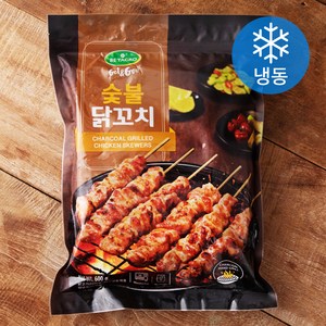 베타그로 숯불 닭꼬치 (냉동), 1개, 600g