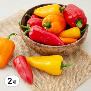 국내산 미니 파프리카, 300g, 2개