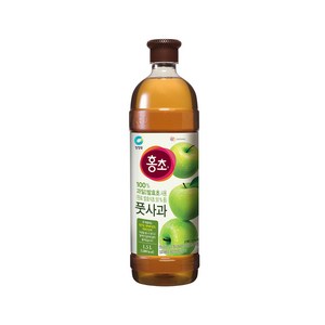 홍초 풋사과 식초, 1.5L, 2개