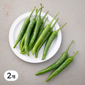 국내산 친환경 풋고추, 150g, 2개