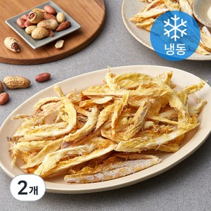 주일 자연건조 덕장명인 용대리 황태채 (냉동), 150g, 2개